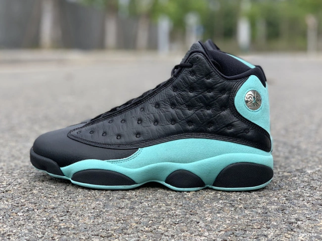 Rep 414571-030 green air 13 island jordan 0413